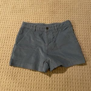 Patagonia Stand Shorts-light blue corduroy